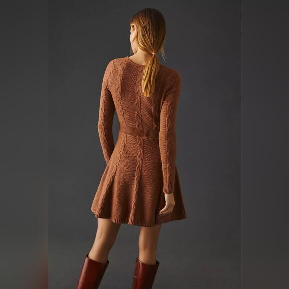 NEW Greylin Elegant Wrap Sweater Dress M - Picture 2 of 5